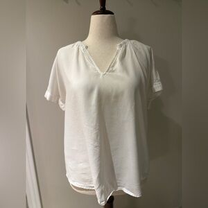 Cloth & Stone White Blouse